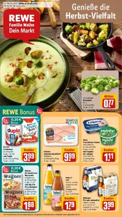 Vorschau von dem Prospekt des Geschäftes Rewe, gültig ab dem 19.10.2025