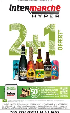 Prévisualisation de Découvrez nos offres de la semaine du magasin Intermarché formulaire valide 18/11/2025