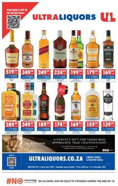 Preview of Ultra Liquors flyer valid from 01/12/2025