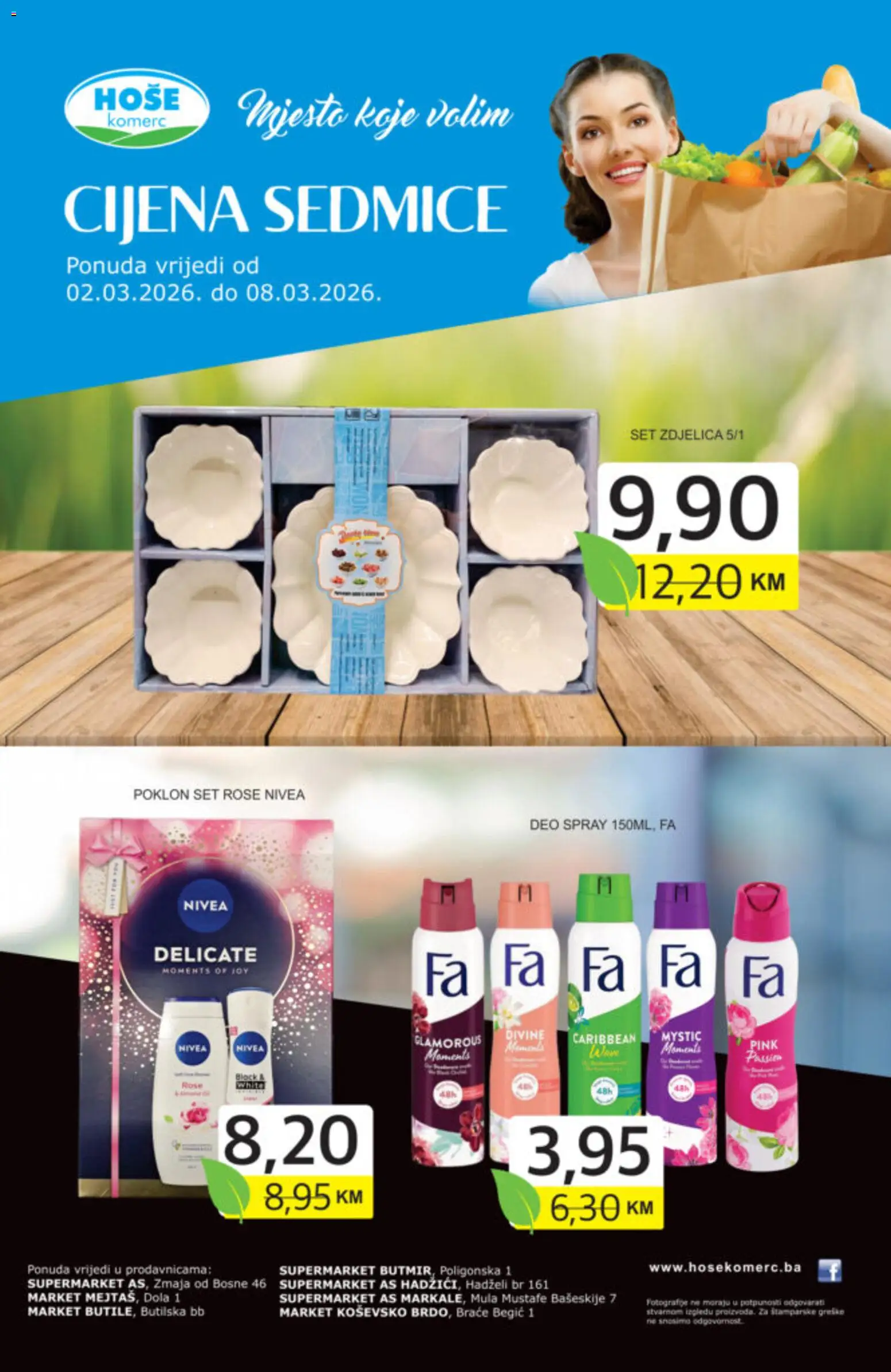 Pregled letka Hoše komerc katalog trgovine Hoše komerc vrijedi od 02.03.2026