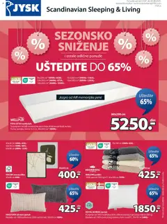 Pregled Jysk kataloga - važi od 23.07.2025