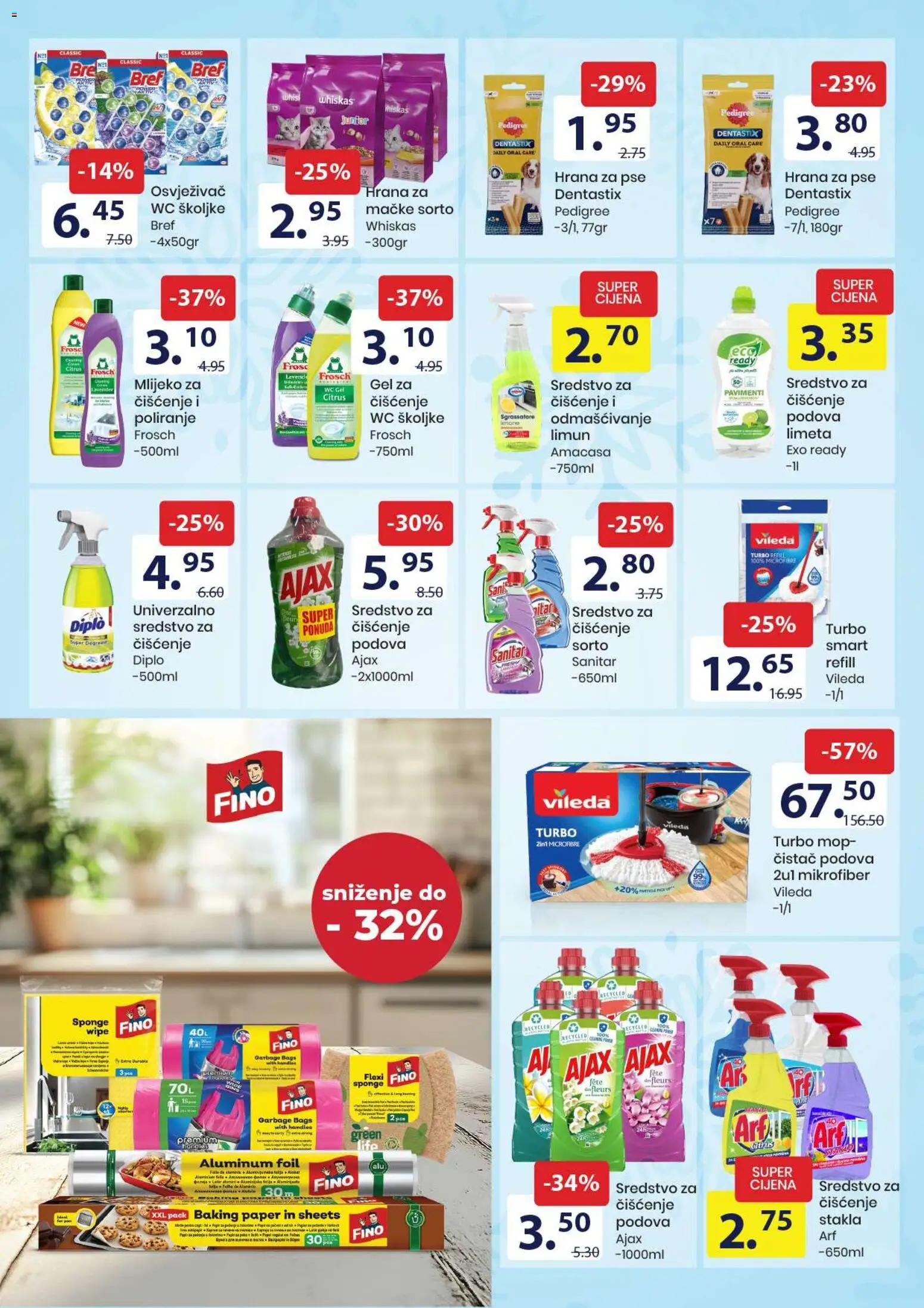 Pregled letka Katalog trgovine FIS vrijedi od 2025.12.01