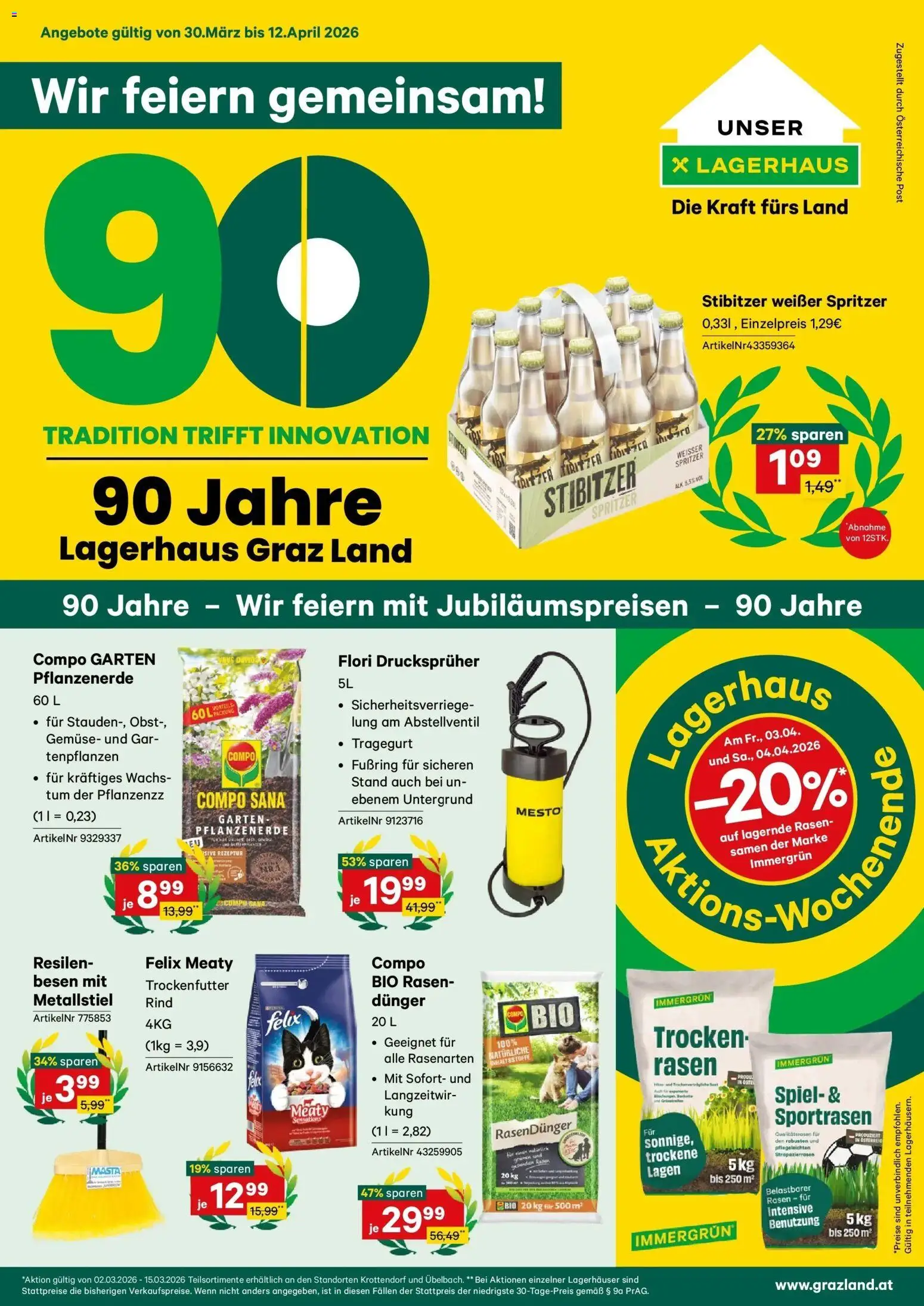 Vorschau der Angebote: Lagerhaus Lagerhaus Wochen Angebote gültig ab 30.03.2026