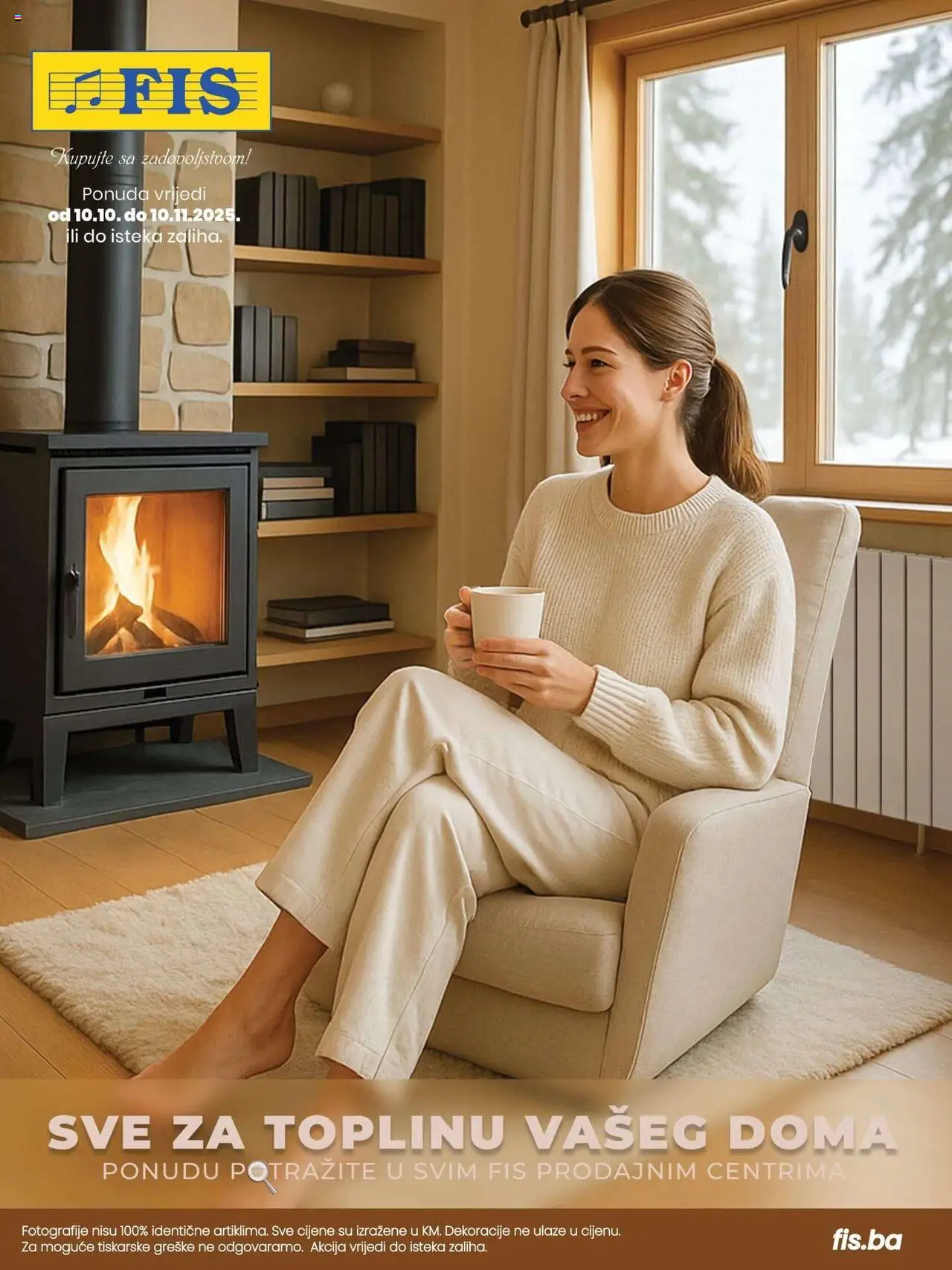 Pregled letka Katalog Sve za toplinu vašega doma trgovine FIS vrijedi od 2025.10.10