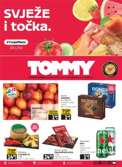 Pregled letka Katalog trgovine Tommy vrijedi od 24.07.2025