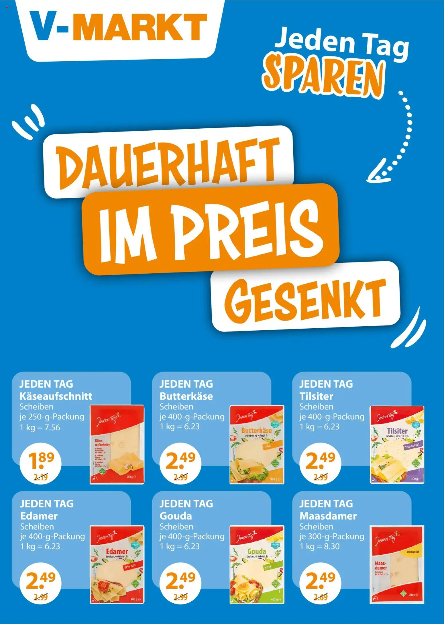 V-Markt Angebote (vom 22.10.2025) - Dauerniedrigpreissenkung