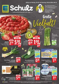 Vorschau von dem Prospekt des Geschäftes Edeka, gültig ab dem 30.03.2026