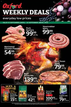 Preview of Oxford Freshmarket flyer valid from 17/09/2025