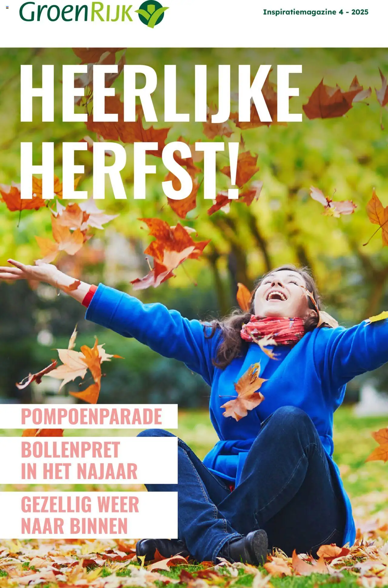 GroenRijk shop GroenRijk Magazine 4/2025 geldig vanaf 01-09-2025 - Paginanummer 1