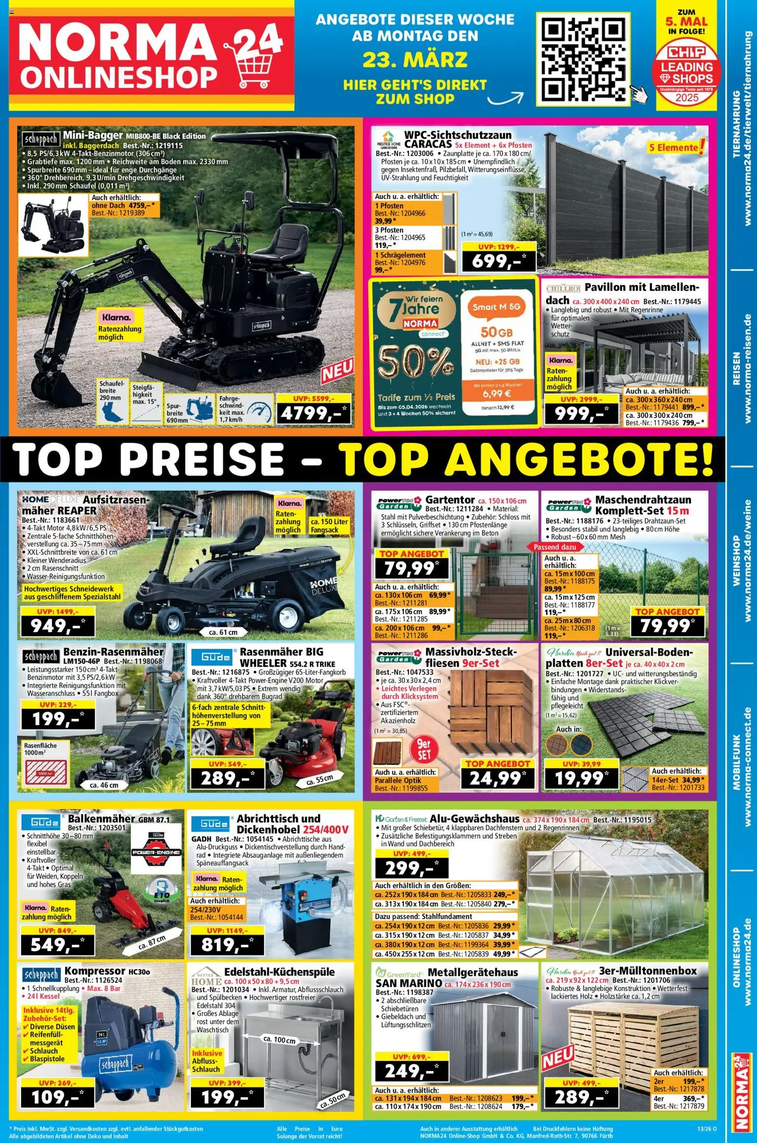 Vorschau von dem Prospekt des Geschäftes Norma, gültig ab dem 23.03.2026
