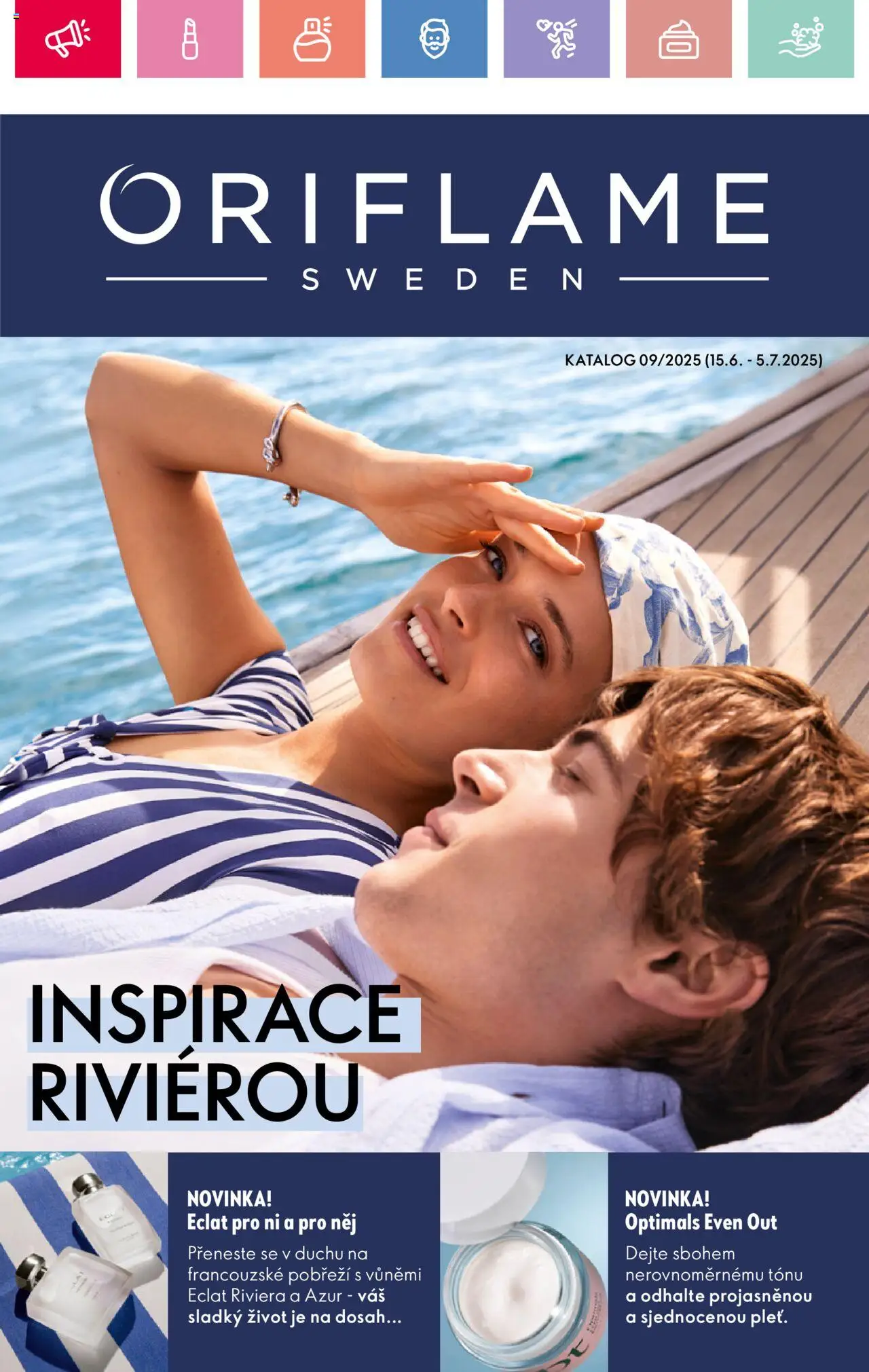  Oriflame Katalog č.09/2025 >> Akční leták Červenec