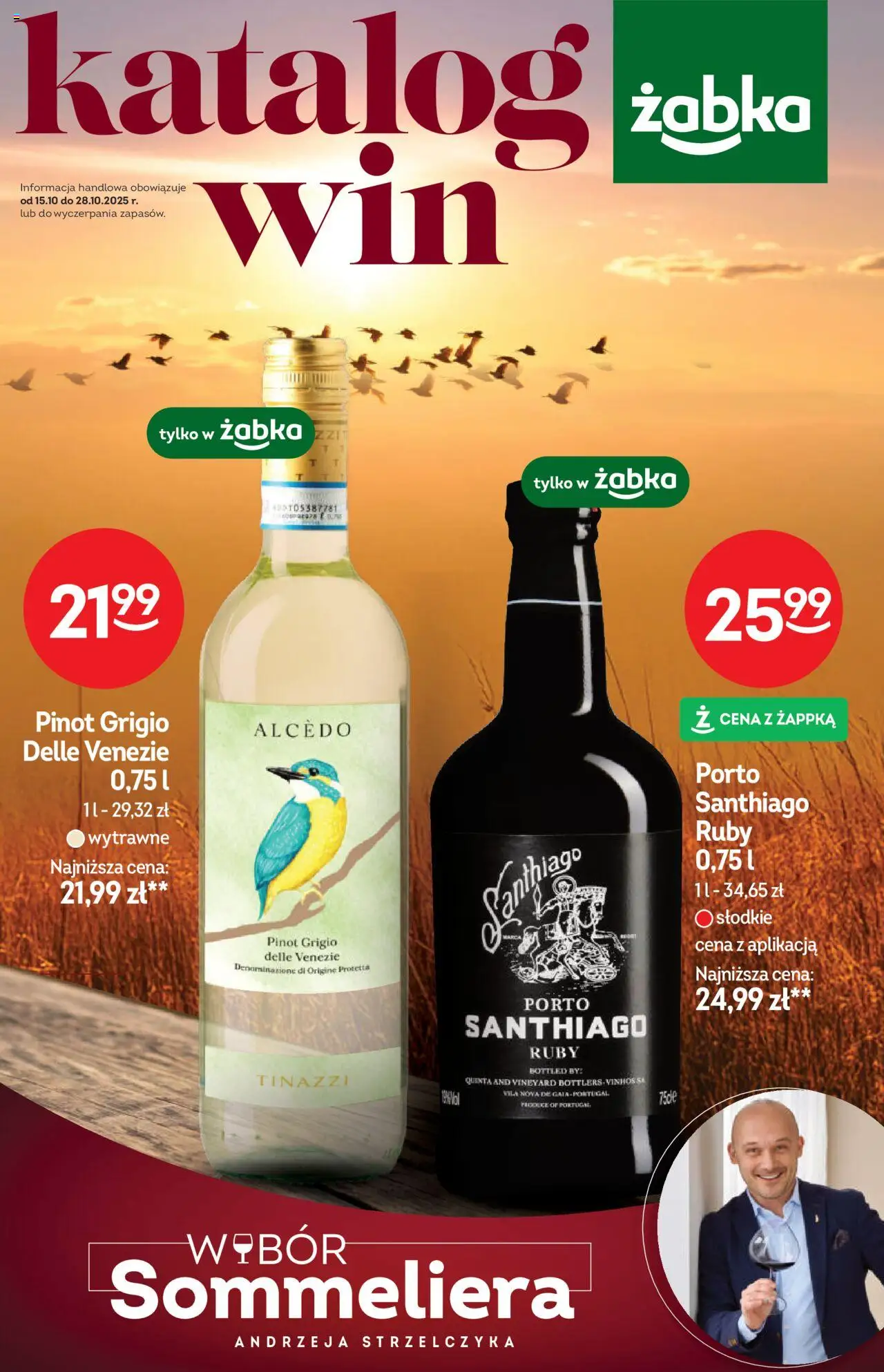 Żabka Katalog win od 15.10.2025 - Nowa Gazetka - Numer strony 1