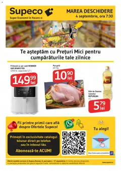 Previzualizarea de cataloage: Supeco Catalog - Deschidere Roman valabil de la 04.09.2025