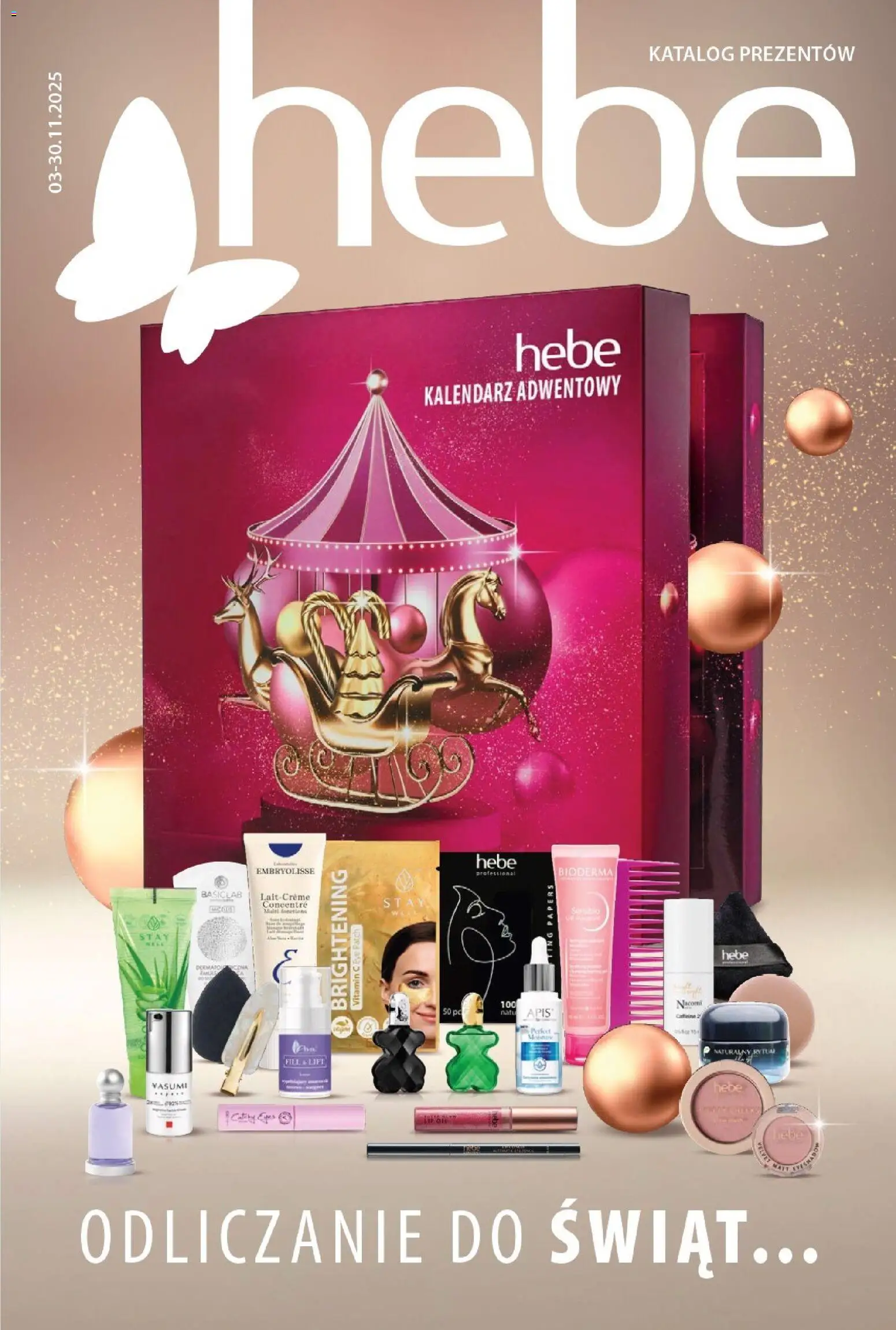 Pogląd gazetki "Katalog" ze sklepu Hebe ważnej od 03.11.2025