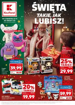 Pogląd gazetki "Zabawki" ze sklepu Kaufland ważnej od 27.11.2025