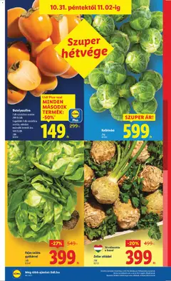 Lidl - Akciós újság Lidl megtekintése, amely érvényes 2025.10.30.-től | Oldal: 30