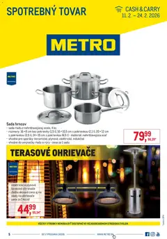 Náhľad Metro letáku platného od 11.02.2026