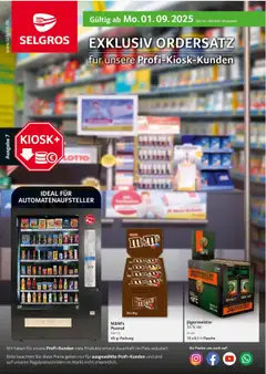 Vorschau von dem Prospekt des Geschäftes Selgros, gültig ab dem 01.09.2025