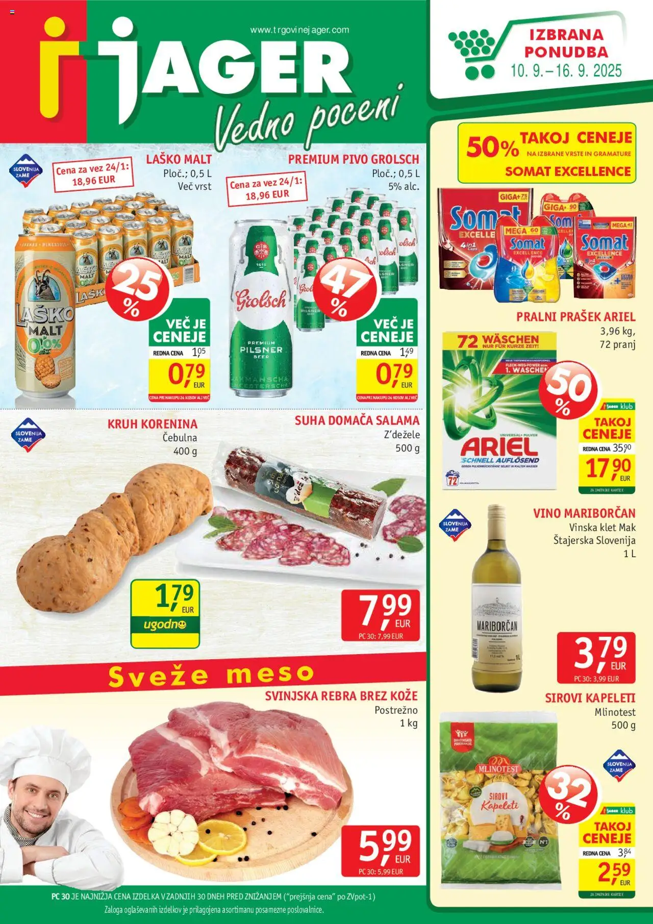 Jager Katalog od 10.09.2025 - aktualna ponudba - stran 1