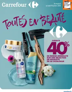 Prévisualisation de Toutes en beauté du magasin Carrefour formulaire valide 06/01/2026