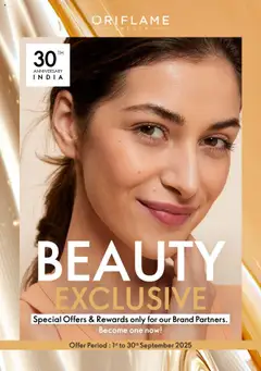 Preview of leaflet Catalogue SAP offers september from store Oriflame is valid from 01/09/2025