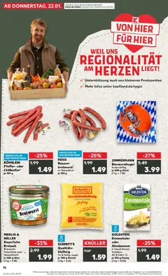 Vorschau von dem Prospekt des Geschäftes Kaufland, gültig ab dem 22.01.2026