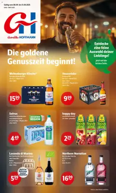 Vorschau von dem Prospekt des Geschäftes Getränke Hoffmann, gültig ab dem 08.09.2025