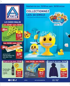 Prévisualisation de Folder de la semaine 35 du magasin Aldi formulaire valide 25/08/2025