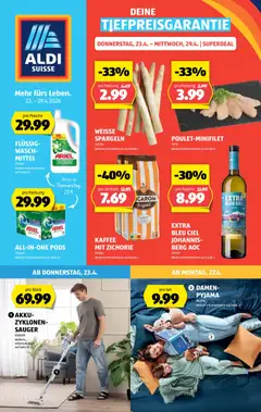 Vorschau des Merkblatts Aldi aktionen vom Shop Aldi gültig von 23.04.2026 bis 29.04.2026
