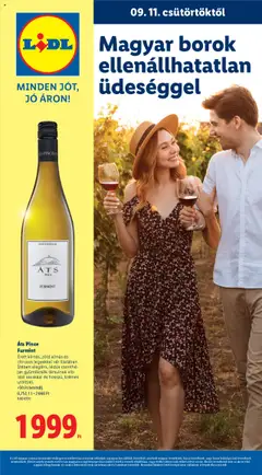 Lidl - Magyar borkatalógus megtekintése, amely érvényes 2025.09.11.-től