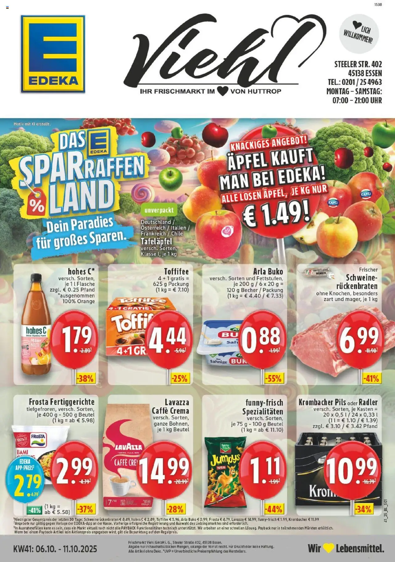 EDEKA Prospekt ab 06.10.2025 - Prospekt Essen Online