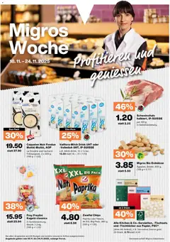 Vorschau des Merkblatts Aktionen vom Shop Migros gültig von 18.11.2025 bis 24.11.2025