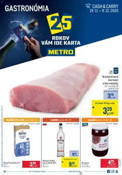 Náhľad Metro letáku platného od 19.11.2025