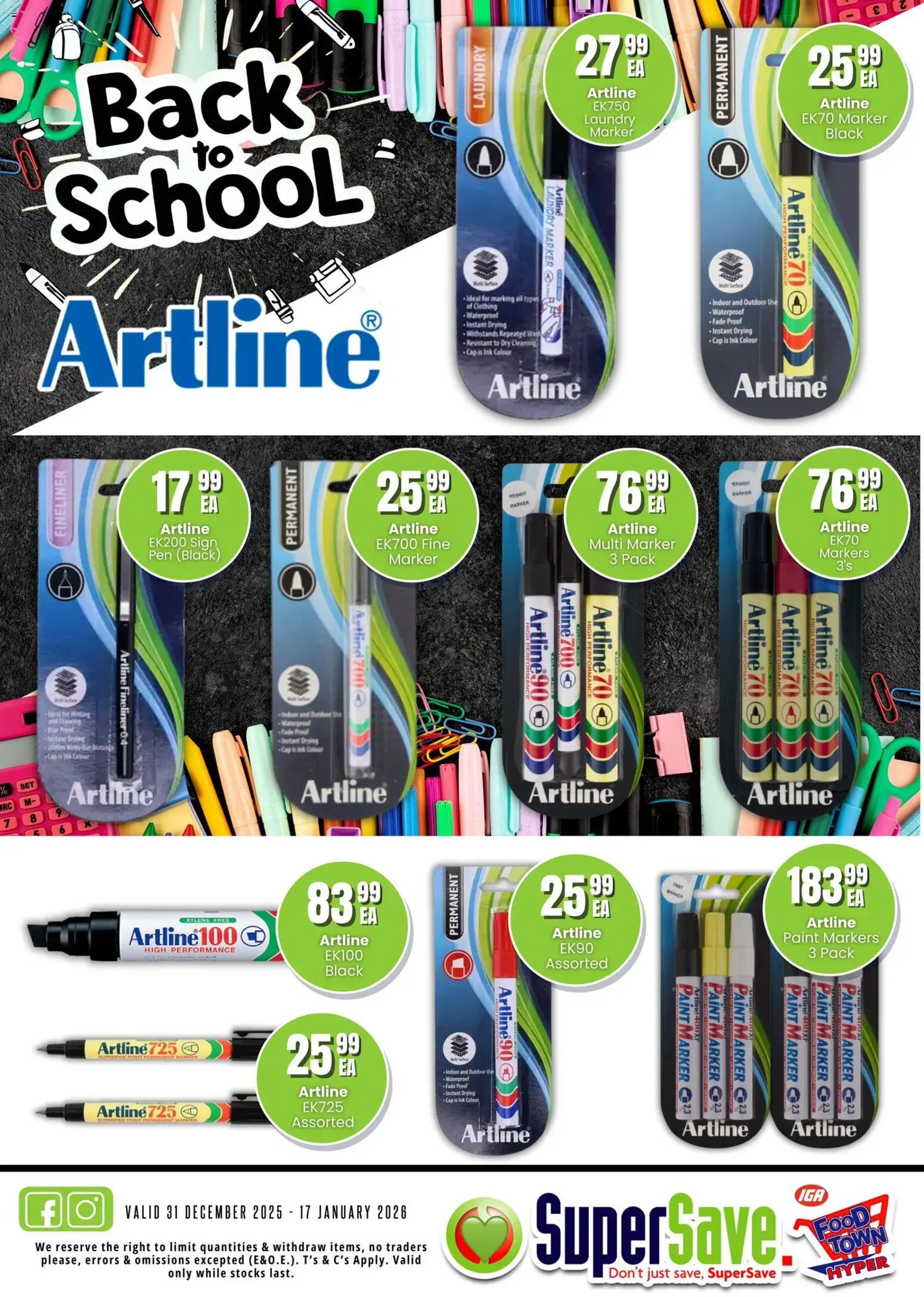 Preview of Super Save flyer valid from 14/01/2026