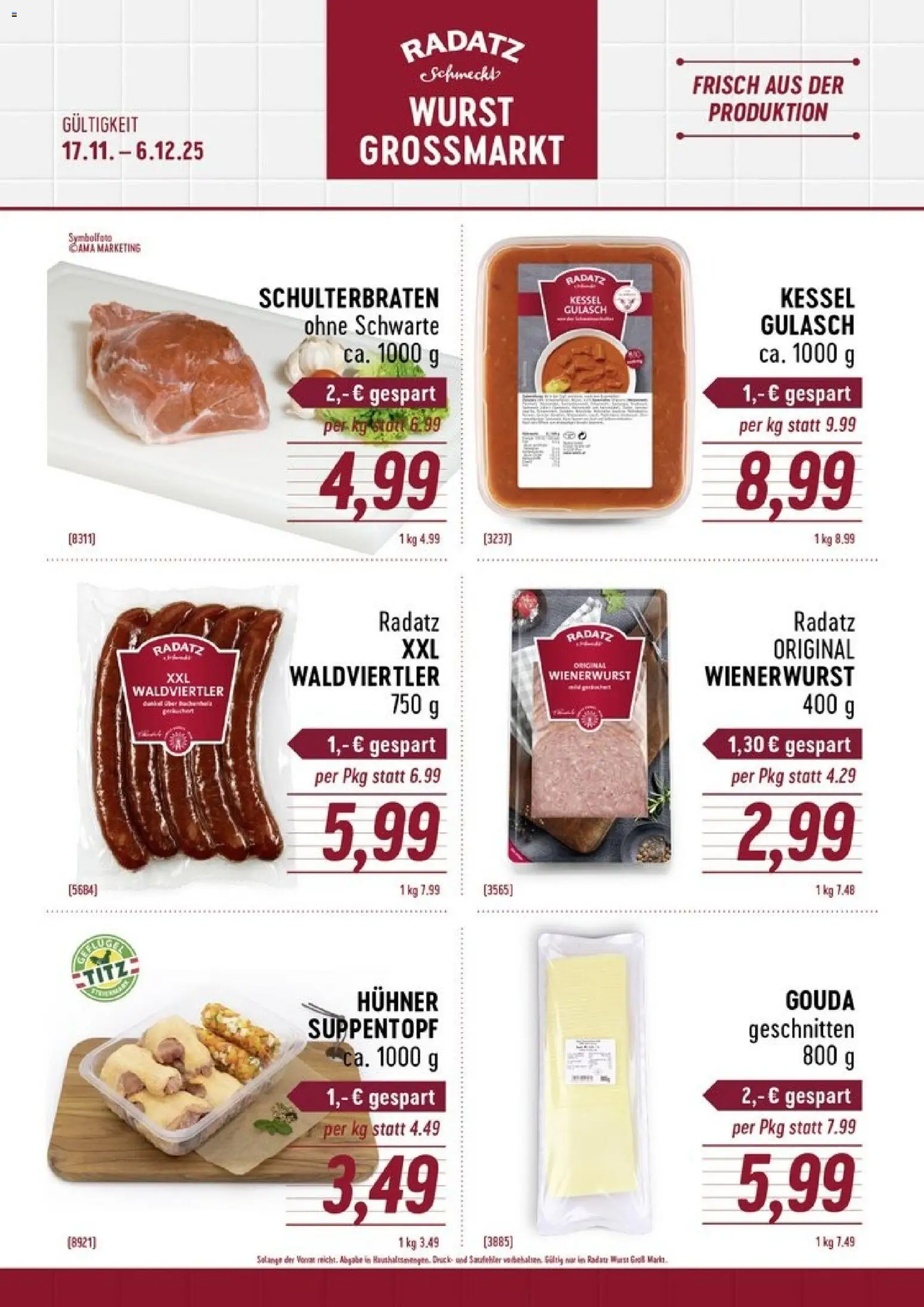 Vorschau der Angebote: Radatz Flugblatt gültig ab 17.11.2025