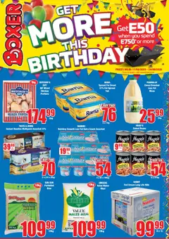 Preview of Boxer flyer valid from 11/08/2025