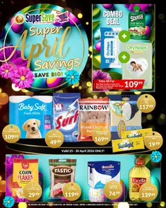 Preview of Super Save flyer valid from 25/04/2026