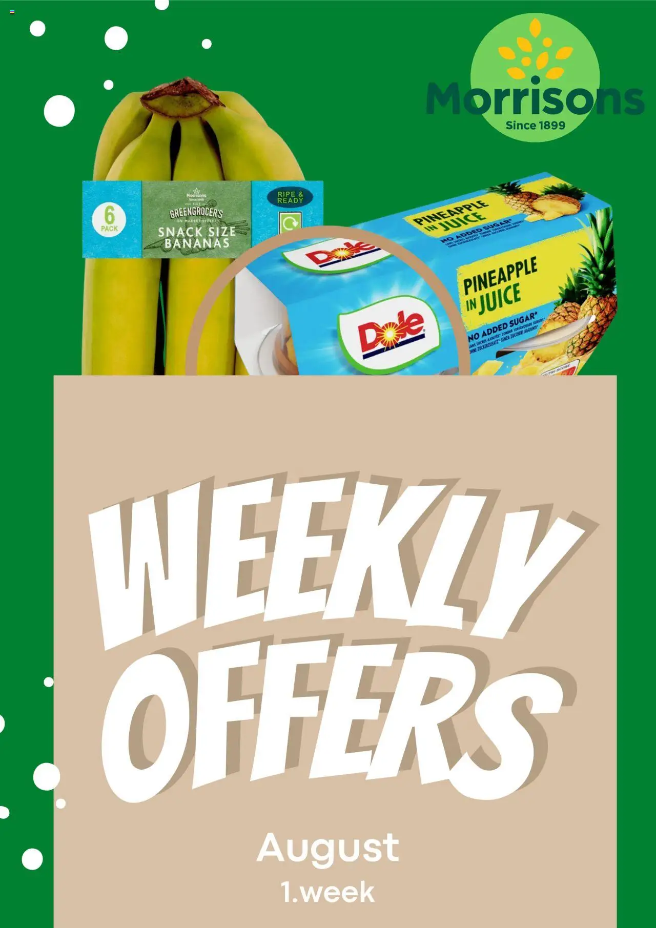 Morrisons shop Weekly offers valid from 28/07/2025 - Page number 1