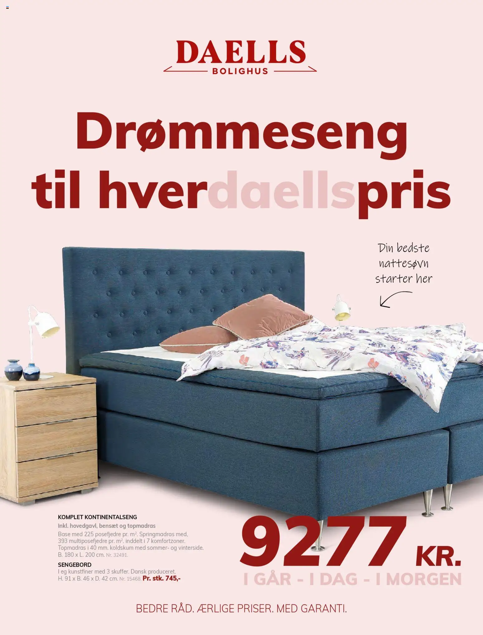 Eksempel på tilbudsavis Tilbudsavis fra butik Daells Bolighus gyldig fra 25/02/2026