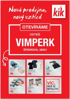 Náhled nabídky: Kik Leták - Vimperk platný od 24.09.2025