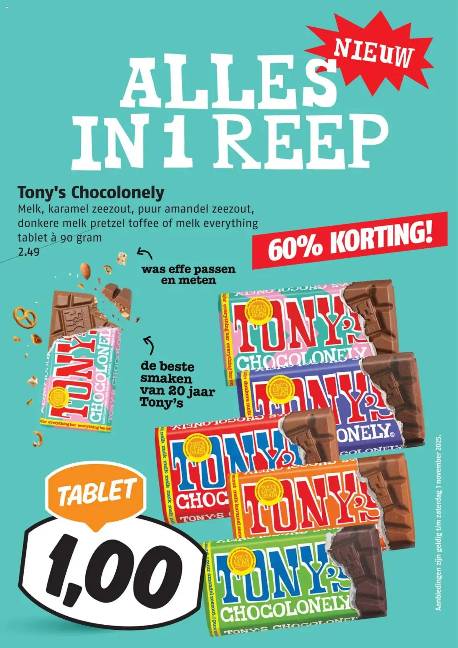 Voorbeeld van Weekendacties folder van winkel Poiesz geldig vanaf 30-10-2025