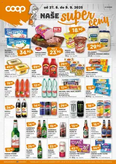 Náhled nabídky: Coop Leták - Coop Super cena platný od 27.08.2025
