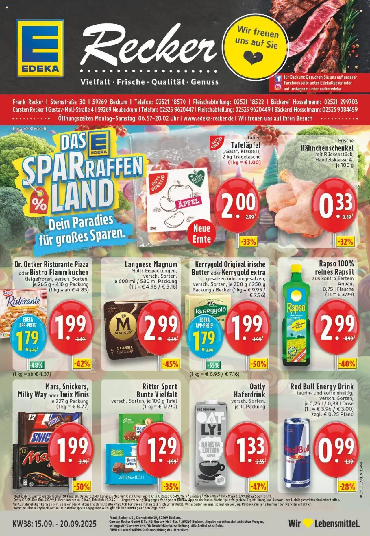 EDEKA Prospekt ab 14.09.2025 - Prospekt Beckum Online