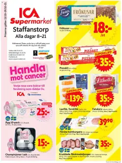 Förhandsgranska reklamblad Staffanstorp från butik ICA Supermarket gäller från 13/10/2025