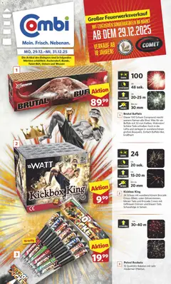 Vorschau von dem Prospekt des Geschäftes Combi, gültig ab dem 29.12.2025