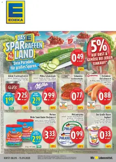 Vorschau von dem Prospekt des Geschäftes Edeka, gültig ab dem 07.09.2025