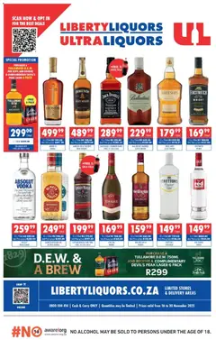 Preview of Ultra Liquors flyer valid from 16/11/2025