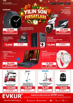 Evkur Muhteşem Fırsatlar 26.12.2025 - Broşürünün önizlemesi