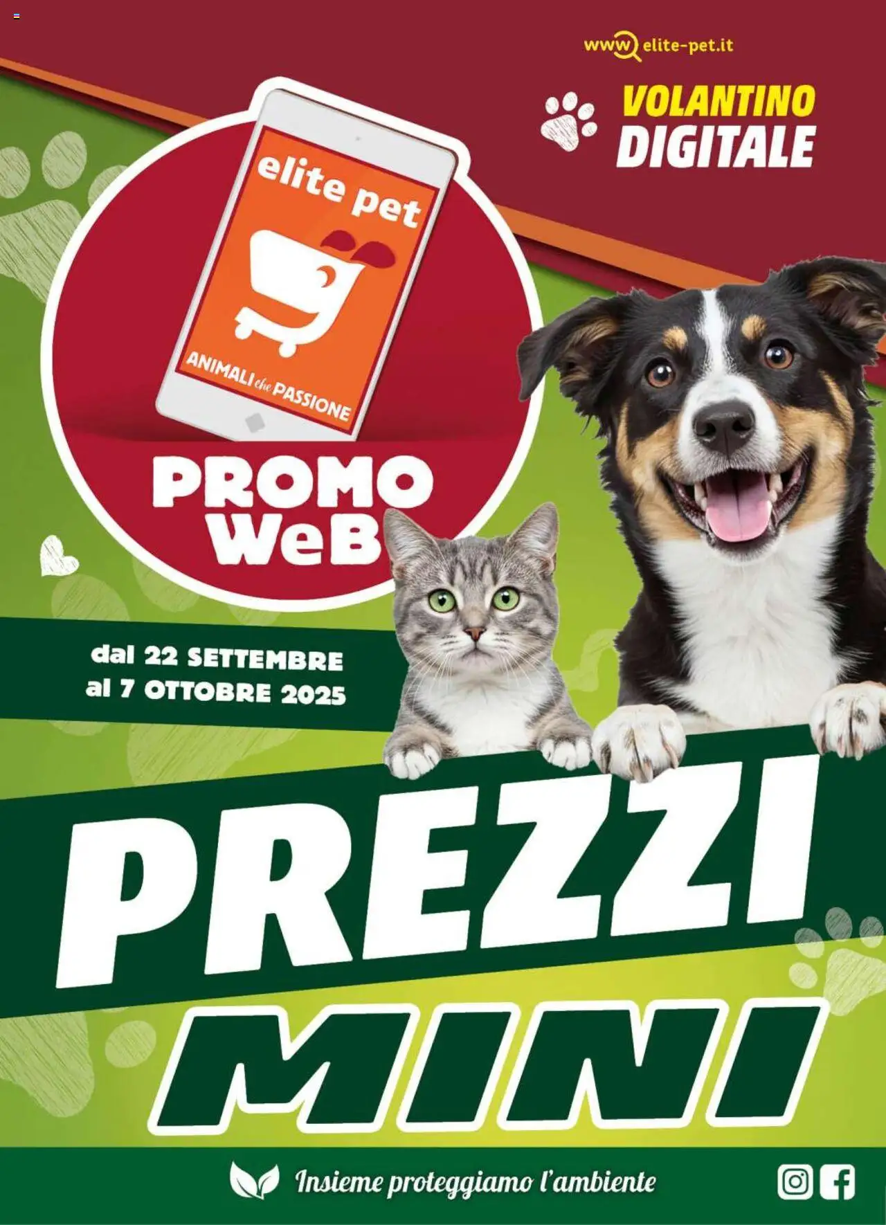 Volantino Elite Supermercati valido da 22/09/2025 numero di pagina 1