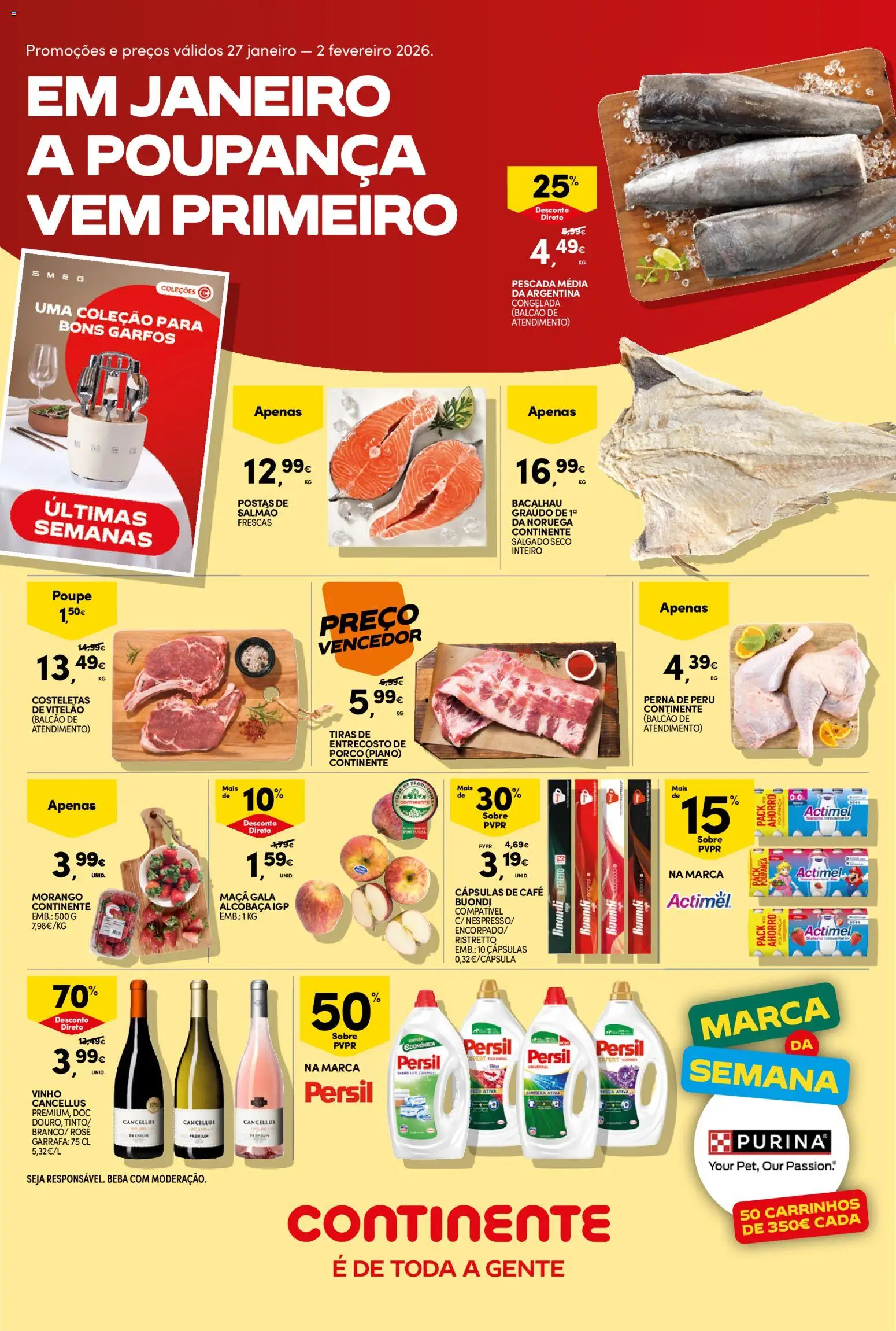 Pré-visualização do folheto da loja Continente válida a partir de 27/01/2026